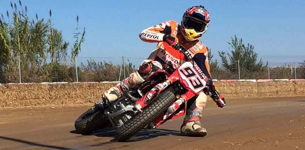 Dirt Track Bantu Penampilan Marquez Di MotoGP